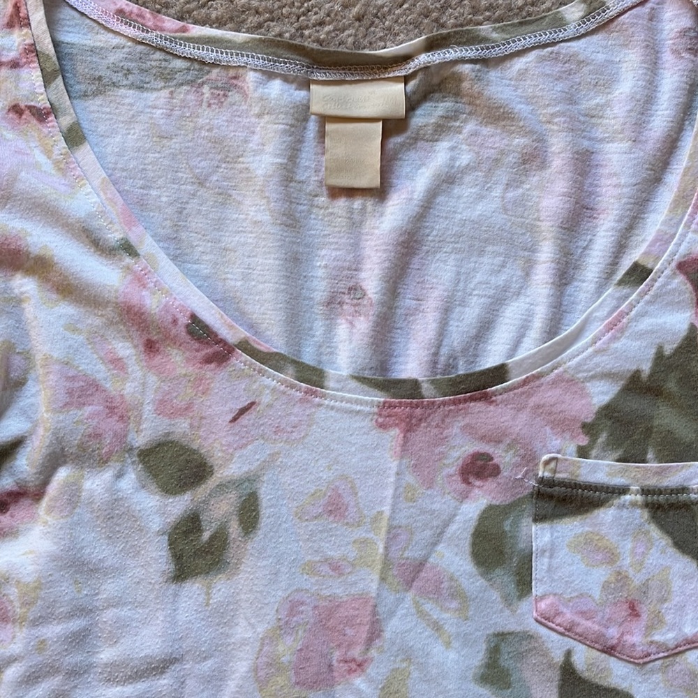 H&M rose sleeveless top size Large - Picture 2 of 9